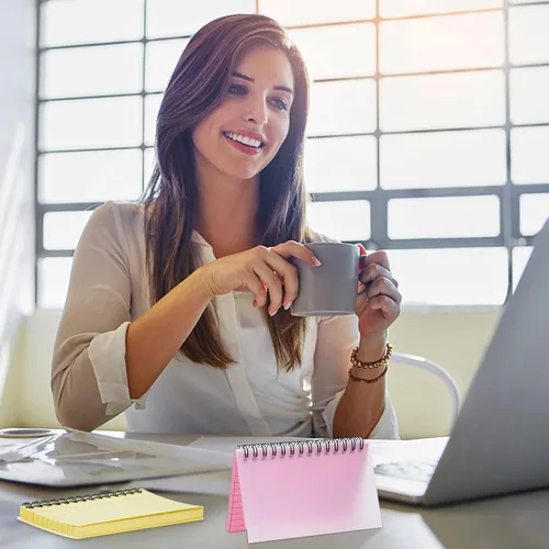 Vista 6 de BOWINR 250 hojas de índice con anillo, 3 x 5 pulgadas, tarjetas de notas a rayas de colores, tarjetas flash para estudiar artículos esenciales