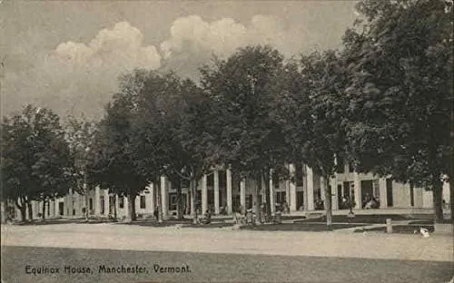 Equinox House Manchester, Vermont VT Original Antique Postcard