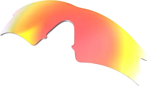 Walleva Lentes de repuesto para gafas de sol Oakley M Frame Sweep Múltiples opciones disponibles (rojo fuego - polarizadas Mr. Shield)