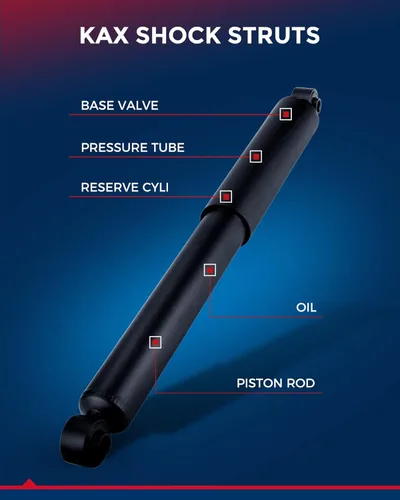 Vista 29 de KAX Puntales traseros para Toyota 2007 2008 2009 2010 2011 Camry, 2008 2009 2010 2011 2012 amortiguadores traseros rápido completo conjunto