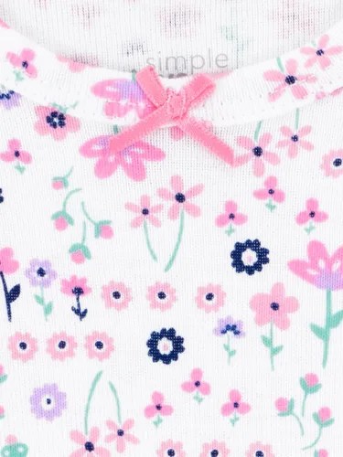 Vista 6 de Simple Joys by Carter's Conjunto de 6 piezas de bodis (manga corta y larga) y pantalones para bebé niñas