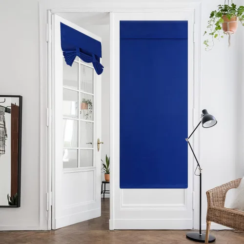 Vista 71 de HOMEIDEAS Cortinas opacas de aula para puerta delantera, cubierta de ventana de puerta de aula, persianas de privacidad con aislamiento térmico