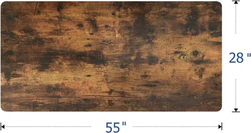 Vista 3 de FLEXISPOT Escritorio ajustable, escritorio eléctrico de pie, escritorio de pie para sentarse, tablero de escritorio completo para oficina en casa