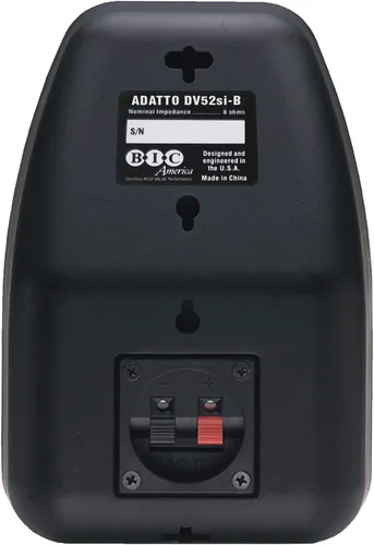 Vista 4 de Bic America Adatto Dv52Si Adatto Altavoces para interiores y exteriores (negro)