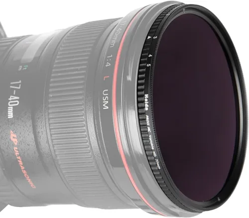 Vista 2 de Haida Filtro ajustable para cámara Multi-capa variable ND impermeable resistente a los arañazos Filtro Pro II Nano revestimiento de vidrio óptico