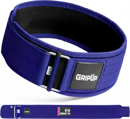 Vista 11 de Cinturón de levantamiento de pesas con bloqueo automático de 4 pulgadas, hebilla ajustable para fitness, levantamiento de pesas, levantamiento