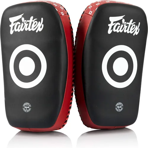 Vista 5 de Fairtex KPLC6 Muay Thai Kickboxing Almohadillas Tailandesas Curvas Pequeñas