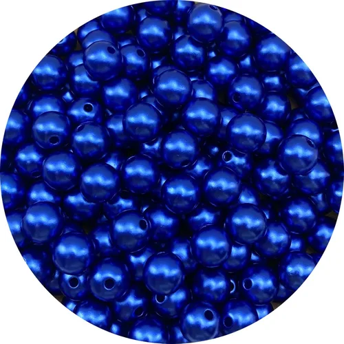 Vista 15 de 1800 cuentas de perlas de 0.157 pulgadas con agujero redondo suelto Luste Craft Beads para decoración del hogar, rellenos de jarrones, manualidades