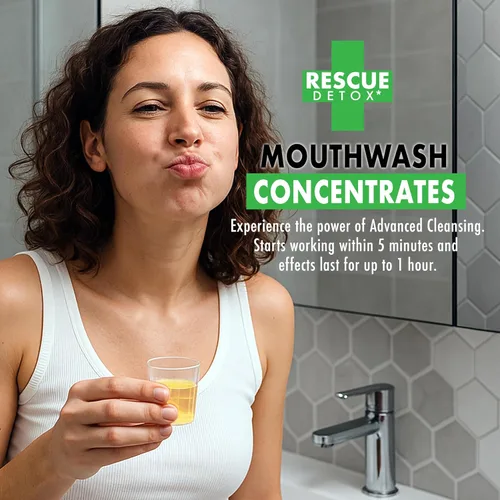 Vista 2 de Rescue Detox Concentrados de enjuague bucal - 2 oz Funciona en 5 minutos hasta 1 hora