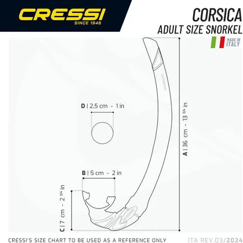 Vista 3 de Cressi Z2 Máscara y Juego de Esnórquel Córcega - Negro