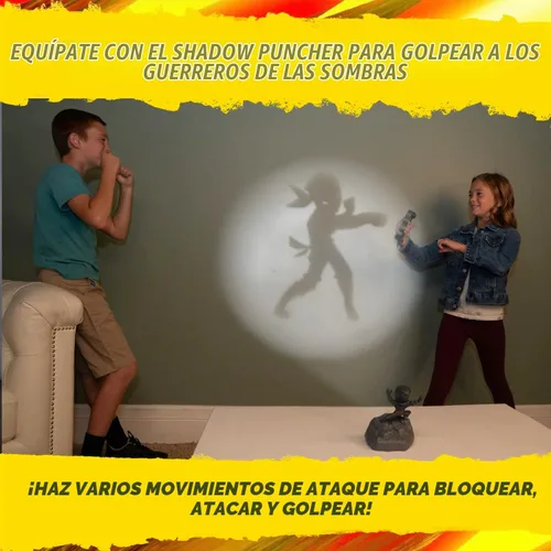 Vista 2 de Fotorama Shadow Fighter Projector Game, Interactive Indoor Shooting