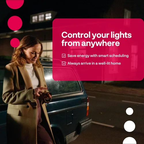 Vista 7 de innr Bombillas inteligentes, A19 Zigbee, funciona con Philips Hue* y Alexa (requiere puente), bombilla blanca suave, regulable, bombilla LED E26