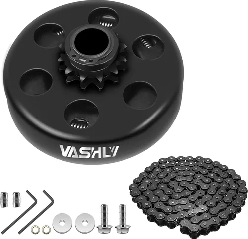 VASHLY Embrague de Go Kart con Orificio de 3/4" 12T con Embrague Centrífugo y Cadena #35 para Go Kart Minibike Motores Honda Kart