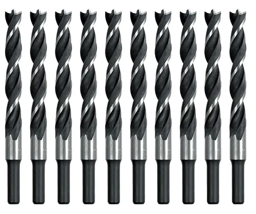 Brad Point - Broca para carpintería de 1/2 pulgadas, para madera blanda, 5 unidades