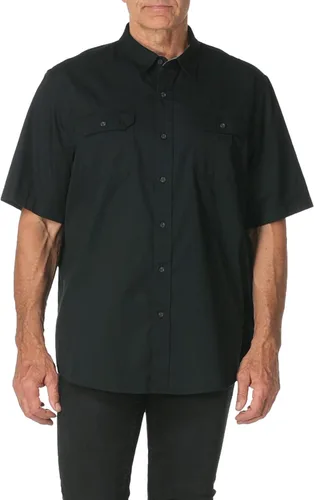 Vista 3 de Wrangler Authentics Camisa tejida clásica de manga corta para hombre