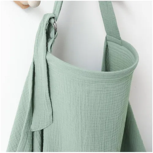 MairMore Mantas de muselina para lactancia, cobertor de privacidad para lactancia con cuello en arco para mamá y bebé, delantal de lactancia