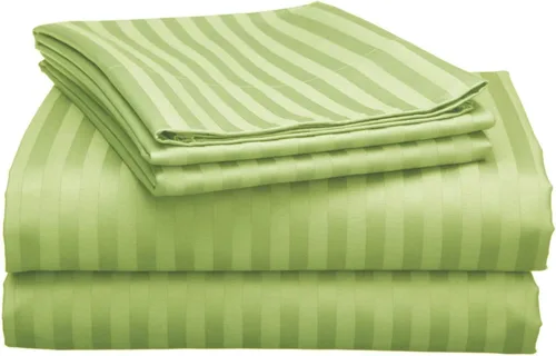 Vista 27 de 100% Egyptian Cotton Sheets 1000 Thread Count Twin Size Sheet Sets 4 PC Solid Bed Sheet Set True Luxury Hotel Quality Fits Up to 18 Inches Deep Beige