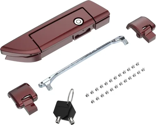 Vista 6 de Tour Pack - Pestillos para tapa de maletero con llaves para Harley Touring/Road King/Road Glide/Street Glide/Electra Glide/Ultra-Classic 2014+