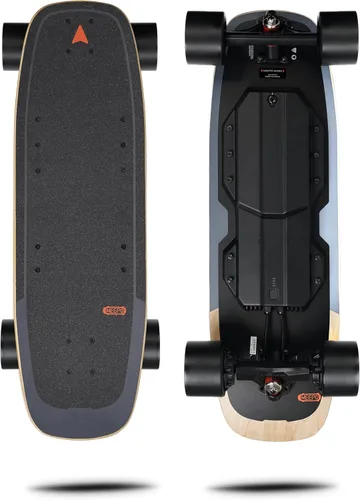 Vista 6 de MEEPO Mini Series - Patineta eléctrica con control remoto, velocidad máxima de hasta 26-32 MPH, rango de 11-24 millas, carga máxima de 330 libras