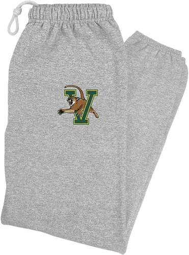 Vista 221 de LOGOVISION Pantalones deportivos, jogger para hombre con logotipo primario colegial, colección Heather atlética