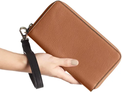 Vista 7 de Leatherology Klyde Continental Cartera Tarjetero talla única