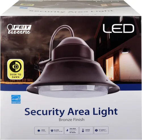 Vista 4 de Feit Electric - Lámpara LED de seguridad para exteriores, del atardecer al amanecer
