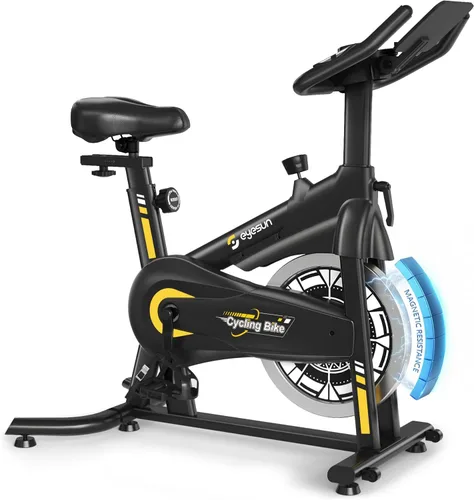 Vista 13 de Exercise Bikes for Home,Spin Bike with Adjustable Magnetic,Brake Pad Resistance Silent Belt Drive,350lbs/300lbs Weight Capacity &Upgraded Version