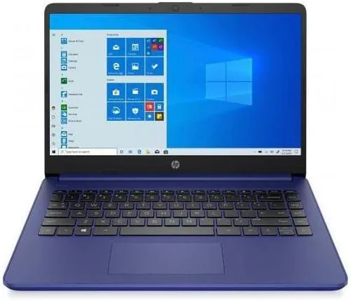 Vista 3 de HP Computadora portátil 14, Intel Celeron N4020, 4 GB de RAM, 64 GB de almacenamiento, pantalla HD de microborde de 14 pulgadas, Windows 11 Home