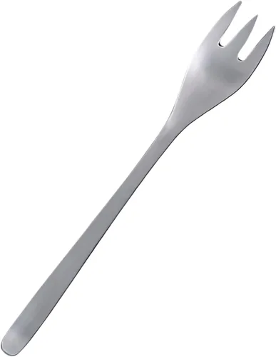 Vista 15 de Sori Yanagi Simple Form Cutlery for Easy Use, Tsubamesanjo Stainless Steel Fish Fork, Sleek Design for Smooth Texture, Dishwasher Safe, Brushed