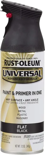 Vista 158 de Rust-Oleum 267298-6PK Pintura en aerosol martillada universal para todas las superficies, 12 onzas, blanco, paquete de 6