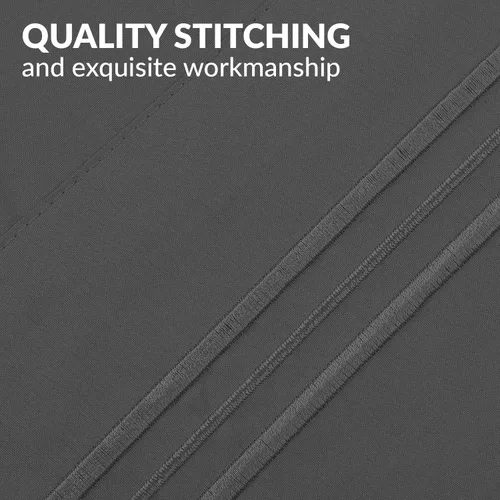 Vista 92 de Mellanni Fundas de almohada de lujo, extrasuaves, refrescantes, fundas de almohada de 2 piezas de la colección Icónica, cierre de sobre