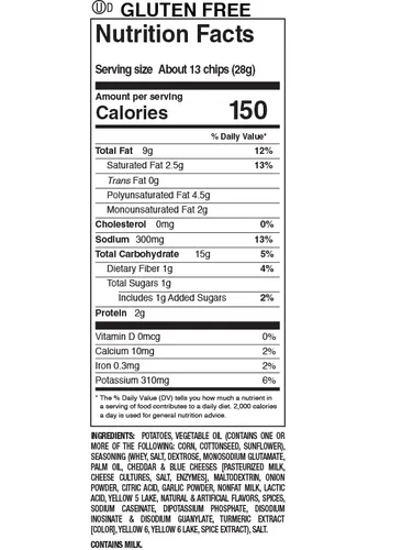 Vista 2 de Herr's Papas fritas Honey BBQ, 2.75 onzas (paquete de 6 bolsas)