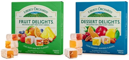 Vista 3 de Liberty Orchards Delicias de frutas y delicias de postres, paquete de 20 onzas
