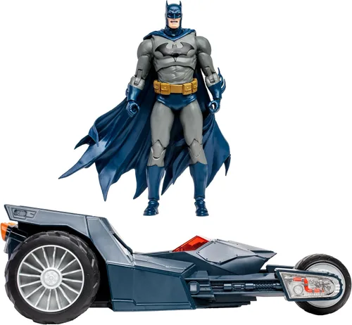 Vista 7 de McFarlane DC Multiverse Batman & Bat-Raptor Gold Label Paquete de 2 – Increíblemente detallado coleccionable con ultra articulación, vehículo y DC