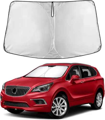 Vista 249 de Parasol para parabrisas para Rivian R1S 2022-2024 2025 compatible con EcoNour material de poliéster 240T, visera solar para coches, reflector que