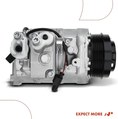 Vista 9 de A-Premium Compresor de aire acondicionado con embrague compatible con Mercedes-Benz SL500 2006-2006, SL55 AMG 2003-2008