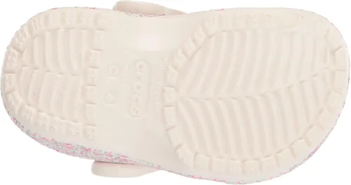 Vista 4 de Crocs Zuecos clásicos con purpurina niño pequeñoniño grande