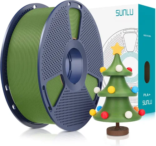 Vista 40 de SUNLU - Filamento PLA Plus 1.75mm Negro 1KG, Filamento para impresora 3D enrollado cuidadosamente 1.75mm, PLA+ 1000g, precisión dimensional de +