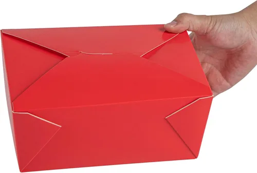 Vista 288 de Restaurantware Bio Tek - Cajas para llevar de 30 onzas, 200 loncheras para llevar, cierre de tabulación, resistentes al calor, desechables, de papel