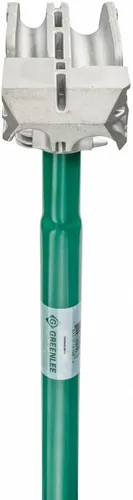 Vista 2 de Greenlee Dobladora manual de doble zapata 844AH con mango para conductos EMT de ½" y ¾" y ½" rígidos/IMC