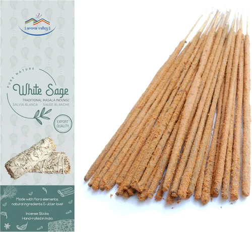 Vista 12 de Varillas de incienso de sangre de dragón – Incienso Masala tradicional hecho a mano – 40 a 50 varillas aprox.