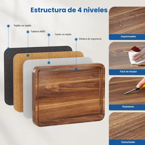 Vista 5 de Mesa C de Extremo Ajustable en Altura, Mesa de Bandeja para TV Giratoria 360° para Espacios Pequeños, Mesas Laterales con Ruedas para Sala de Estar