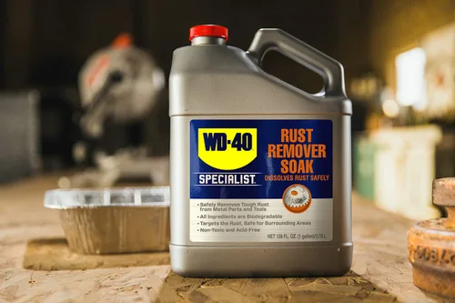 Vista 3 de WD-40 Spray removedor de óxido especializado (1 galón) e inhibidor de la corrosión