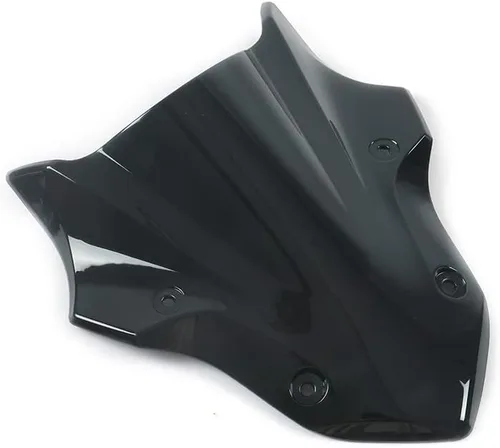 Vista 3 de WYNMOTO Parabrisas de plástico ABS con doble burbuja para Kawasaki Z900 2017 2018 2019