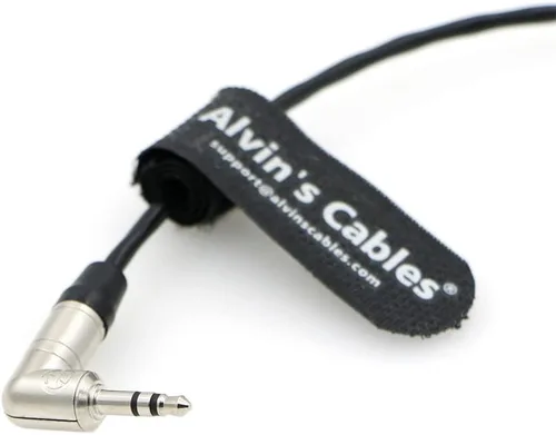 Vista 3 de Alvin's Cables Cable de código de tiempo para Sony FS7 Sony FS5 Cámara Canon C100 de Tentacle Sync 0.138 in TRS a XLR 3 pines macho código tiempo