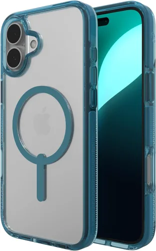 Vista 65 de ZAGG Gear4 Santa Cruz Snap Case para Apple iPhone 14, protección contra caídas D30 de hasta 13 pies (4 m), compatible con carga inalámbrica, parte