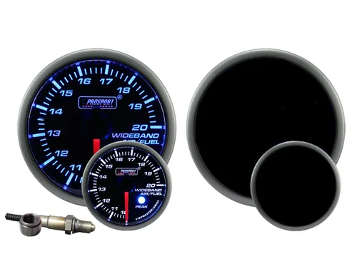 Vista 15 de Prosport - Kit de medidor de relación de combustible de aire de banda ancha con pantalla digital ámbar de 2.047 in 2-1/16 Sensor Bosch LSU 4.9 O2