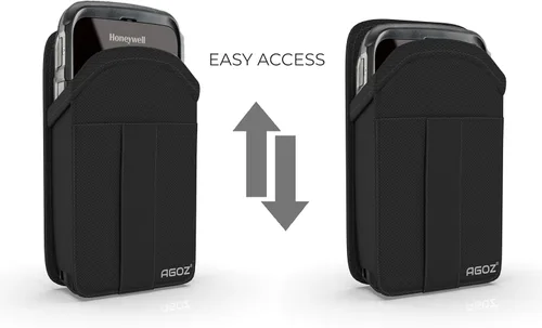 Vista 4 de Agoz Funda para escáner compatible con Honeywell Dolphin CT40 CT50 CT50h CT60 CN51 CN75 CN75e computadora portátil táctil de código de barras, funda