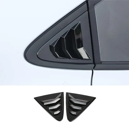 Para Toyota Corolla 2020 2021 2022 2023 2024 2025 Rejilla de ventilación para ventana lateral trasera, cubre rejilla decorativa, persianas para
