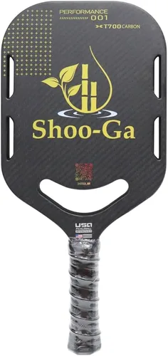 Vista 7 de Paletas aerodinámicas de fibra de carbono para pickleball (juego de 2) con superficie esmerilada ProSpin+ Nextgen y núcleo de polímero de panal